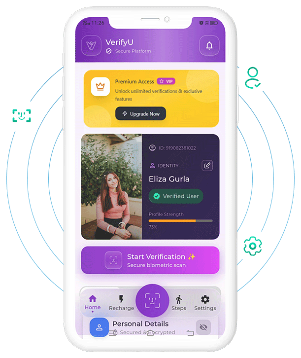VerifyU User Dashboard